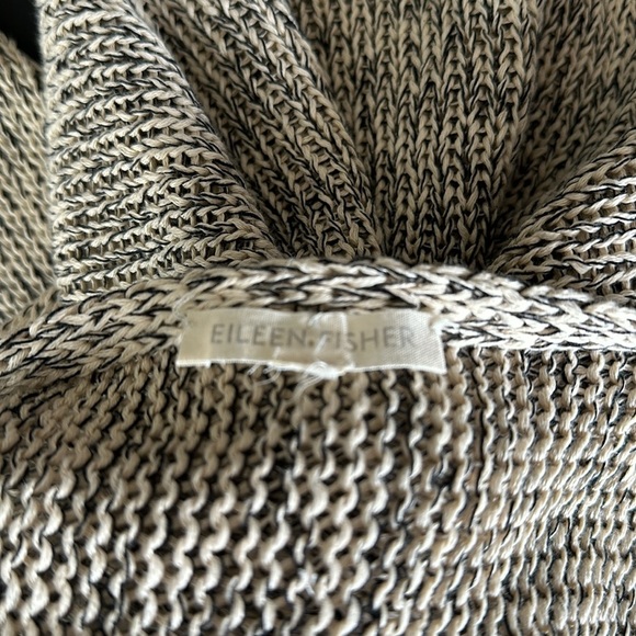 Eileen Fisher Loose Knit Long Pull Over Sweater - Picture 7 of 9